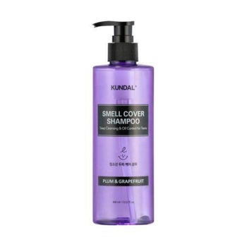 Шампунь проти жирності волосся для підлітків Kundal All Day Smell Cover Teens Shampoo Plum&Grapefruit 400 мл