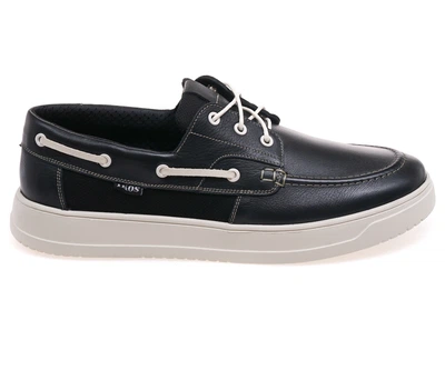 Туфлі комфорт чоловічі IKOS 403-1L/BLACK LEATHER 44 Чорний