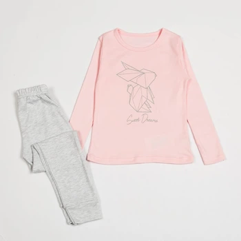 Піжама для дівчинки Фламінго Sweet Dreams рожева 247-212 128