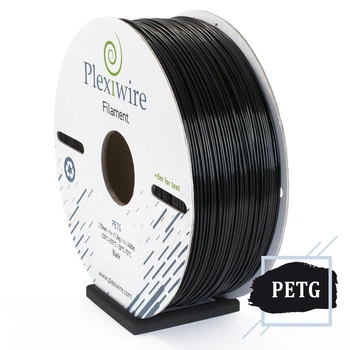 PETG / Петг пластик для 3D принтера Чорний 0.9 кг