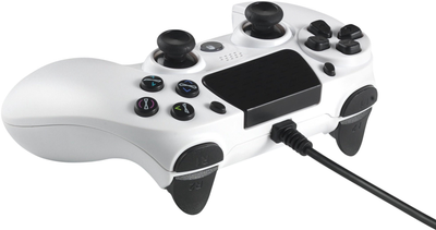 Дротовий геймпад Spartan Gear Hoplite White (SGWPCPS401W)