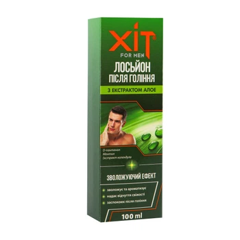 Лосьйон після гоління Аромат ХІТ for men з екстрактом алое (4820147053518)
