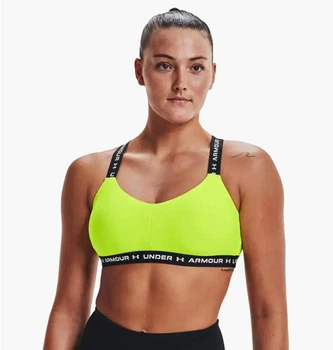 Спортивный топ женской Under Armour Crossback Mid Green M Зелений 1361033-731