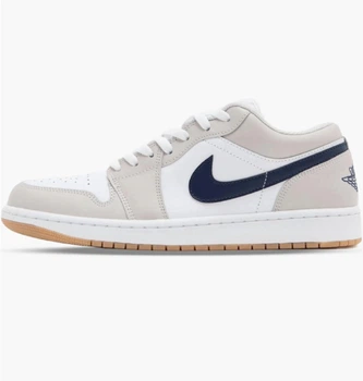Кроссовки мужские Jordan Low White/Beige 46 Белый 553558-146