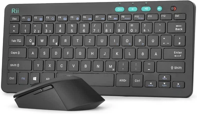 Комплект клавиатуры и мыши Rii Wireless