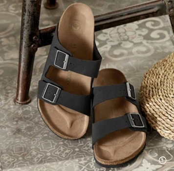 Мужские шлепанцы Birkenstock Arizona Vegan 019115 regular 43 черные