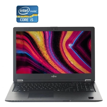 Ноутбук Fujitsu LifeBook U749 / 14" (1920x1080) IPS / Intel Core i5-8365U (4 (8) ядра по 1.6 - 4.1 GHz) / 8 GB DDR4 / 256 GB SSD NVMe / Intel UHD Graphics 620 / WebCam б/у