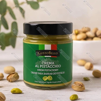 Крем фісташковий Gusto Bello Італійська паста з фісташок для десертів і намазки 200 г