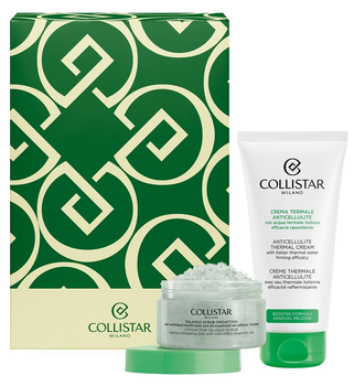 Zestaw do pielęgnacji ciała Collistar Krem Thermal antycellulitowy 175 ml + Peeling Cryoactive Thalasso 150 g (8015150006736)