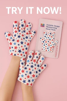 Маска перчатки для рук Purederm Twinkle Design Moisturizing Hand Mask 26 г (8809541190384)