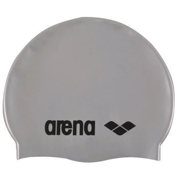 Шапка для плавания Arena CLASSIC SILICONE JR серый Дет OSFM 91670-051 (Оriгинал)