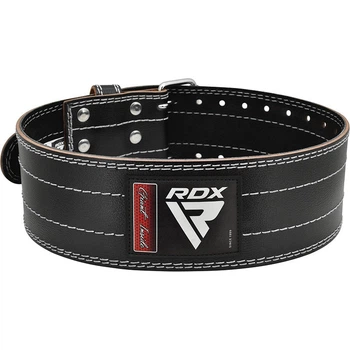 Пояс для пауерліфтингу RDX RD1 шкіряний White XL (WPB-RD1W-XL)