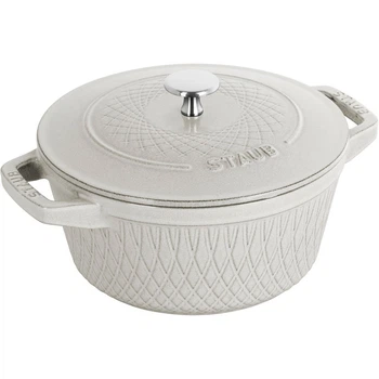 Каструля чавунна Staub Special Cocotte 4 л бежева (10235-410-0)