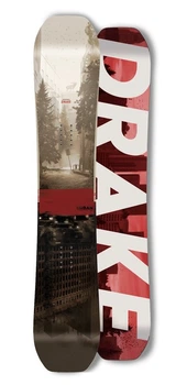 Сноуборд Drake URBAN WIDE 157 Brown/burgundy/white (76221046)