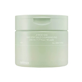 Пады для деликатного очищения celimax Ji Woo Gae One Step Mild Cleansing Pad, 60 шт