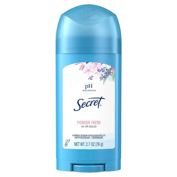 Дезодорант антиперспірант Secret Invisible Solid Antiperspirant and Deodorant, Powder Fresh, 73 g