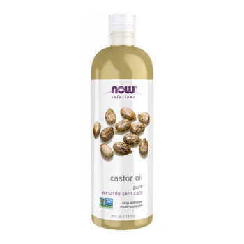 NOW Foods, Solutions, касторовое масло, 473 мл