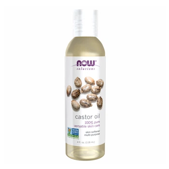 NOW Foods, Solutions, касторовое масло, 118 мл