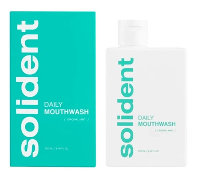 Ополіскувач для ротової порожнини Solident Daily Mouthwash Original Mint М'ята 250 мл