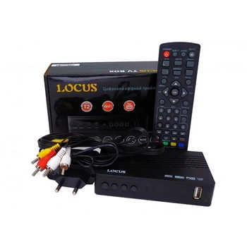 Т2 ресивер тюнер Locus . Інтернет + IPTV приставка