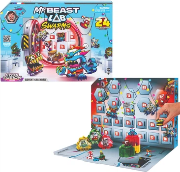 Zestaw do zabawy MrBeast Lab Kalendarz adwentowy Hiperfuzja (630996248119)