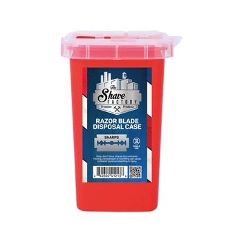 Контейнер для хранения использованных лезвий The Shave Factory Razor Blade Disposal Case
