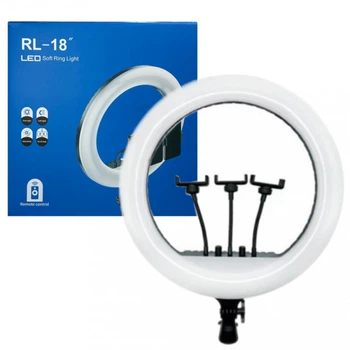 Кольцевая светодиодная LED лампа RL-18 TOPA 45 см 55 Вт