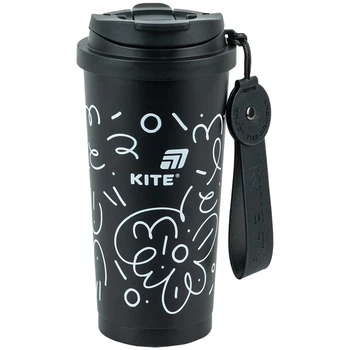 Термокружка Kite черная 550 мл, K25-1226-1