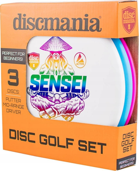 Набір дисків для диск-гольфу Discmania 21 см 3 шт. (851DM379892)