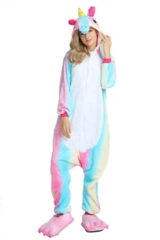 Дитячі Кігурумі Для Дівчаток Kigurumi Райдужний Єдиноріг пастель Рожевий 145-155 см (2003)