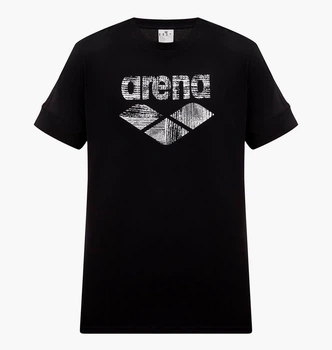 Футболка Arena T-Shirt Logo As Black 007671-500 L