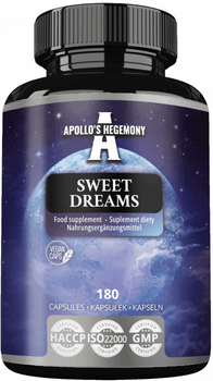 Suplement diety Apollo's Hegemony Sweet Dreams 180 kapsułek (8721077930787)