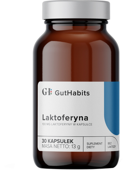 Дієтична добавка GutHabits Лактоферин 30 капсул (5905806910896)