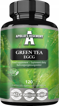Suplement diety Apollo's Hegemony Green Tea EGCG 120 kapsułek (8721077930329)