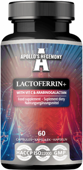 Suplement diety Apollo's Hegemony Lactoferrin+ 60 kapsułek (8721077930800)