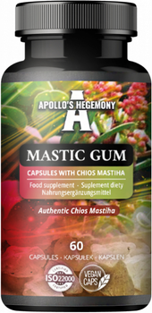 Suplement diety Apollo's Hegemony Mastic Gum 60 kapsułek (8721077931739)