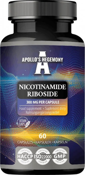 Suplement diety Apollo's Hegemony Nicotinamide Riboside 60 kapsułek (8721077930206)