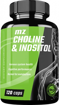 Дієтична добавка MZ Choline & Inositol 120 капсул (5904873481421)