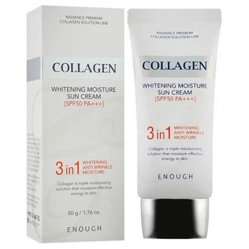 Сонцезахисний крем з колагеном ENOUGH Collagen 3in1 Sun cream 50ml