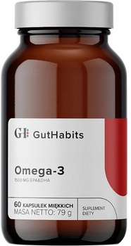 Дієтична добавка GutHabits Omega-3 60 капсул (5905806910902)