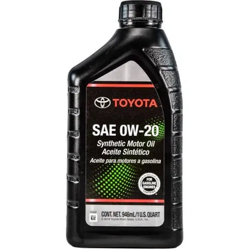 Олива моторна Toyota Synthetic Motor Oil 0W-20 (0,946л.)