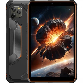 Защищенный планшет Blackview Active 5 8.68'' HD+ 8GB 128GB T615 6600mAh 13+16Мп LTE NFC IP69K Black-Orange (BV_Active5_OR)