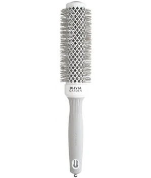 Термобраш Olivia Garden Expert Blowout Speed Wavy Bristles White&Grey 35 мм