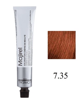Крем-краска для волос L'Oreal Professionnel Majirel 7.35 Блондин золотистый красное дерево 50 мл