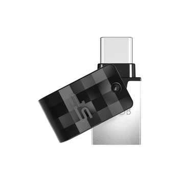 Флеш-накопичувач SiliconPower USB 3.2 Mobile Type-C/USB C31 64Gb Black (SP064GBUC3C31V1K)