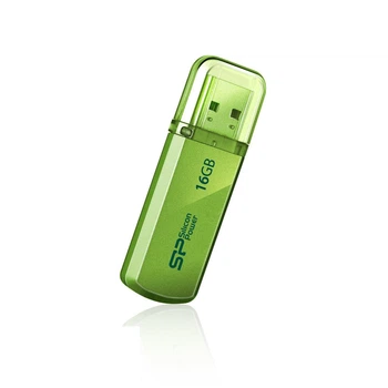 Флеш-накопичувач SiliconPower USB 2.0 Helios 101 16Gb Green (SP016GBUF2101V1N)