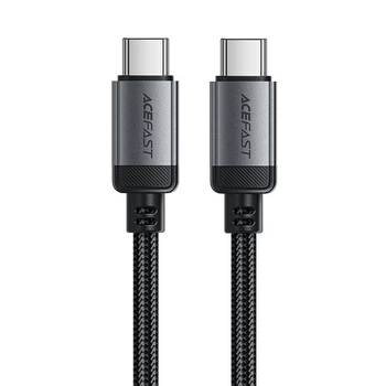 Кабель ACEFAST C20-03 USB-C до USB-C алюмінієвий alloy charging data cable Black (6974316283775)