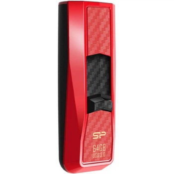 Флеш-накопичувач SiliconPower USB 3.1 Blaze B50 64Gb Red (SP064GBUF3B50V1R)