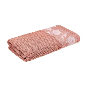 Полотенце махровое Home Line Адель 187622 430 г/м2 50*90 см терракотовое