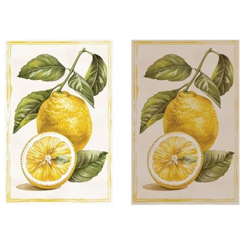 Набір кухонних рушників Limaso Fresh Lemons Set Towels-9 45*65 см 2 шт